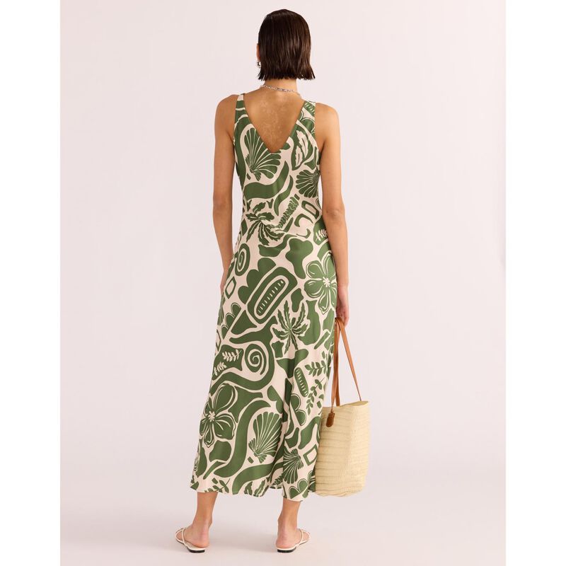 MINKPINK Amos Keyhole Midi Dress image number 1
